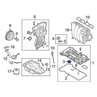 Kia OE - Engine Valve Cover Washer Seal
