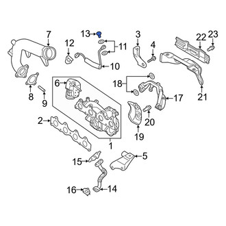 Kia OE - Turbocharger Oil Line Bolt