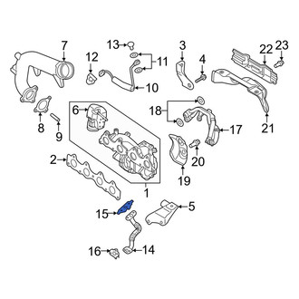 Kia OE - Turbocharger Oil Line Gasket