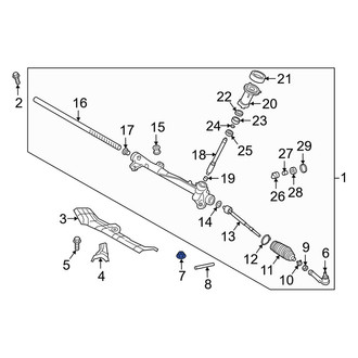 Kia OE - Exhaust Manifold Nut
