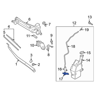 Kia OE - Washer Fluid Level Sensor