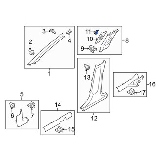 Kia OE - Front Seat Belt Height Adjuster
