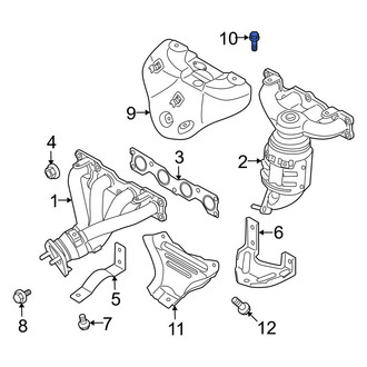 Kia OE - Turbocharger Mount Heat Shield Bolt