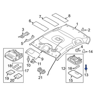 Kia OE - Dome Light Screw