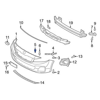 Kia OE - Fuel Filler Housing Clip