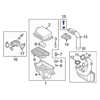 Kia OE - Cowl Cover Clip