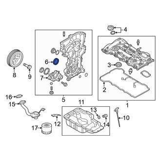 Kia OE - Front Engine Crankshaft Seal