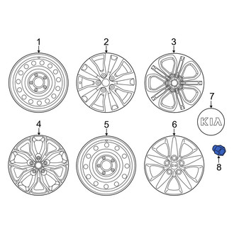 Kia OE - Wheel Lug Nut
