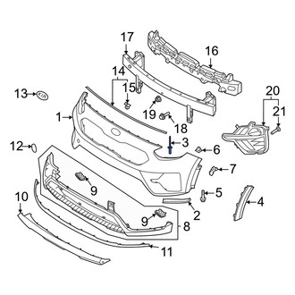 Kia OE - Front Bumper Cover Rivet