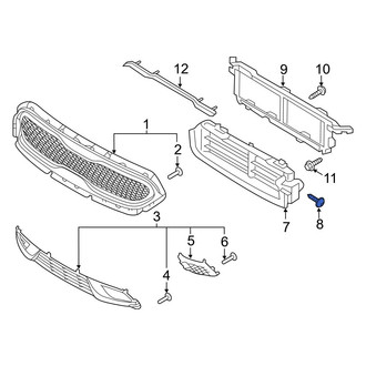 Kia OE - Radiator Shutter Screw
