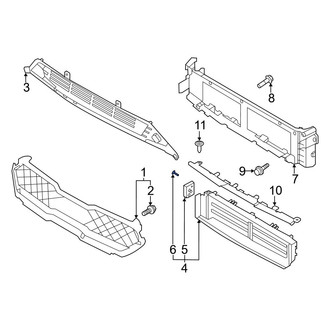 Kia OE - Radiator Shutter Screw