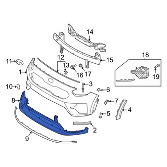 Kia OE - Front Lower Bumper Cover