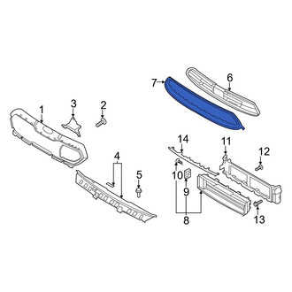 Kia OE - Front Grille Molding