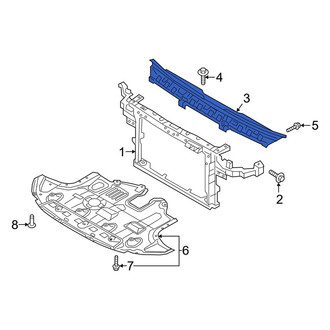 Kia OE - Front Radiator Support Access Cover