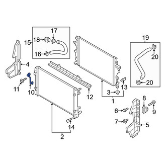 Kia OE - Drive Motor Inverter Coolant Line