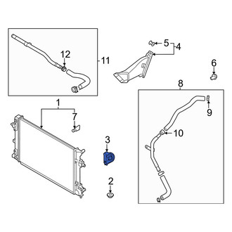 Kia OE - Radiator Mount Bracket