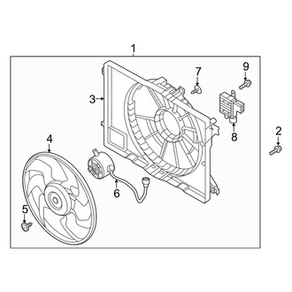 Kia OE - Cooling Fan (EX / EX Premium)
