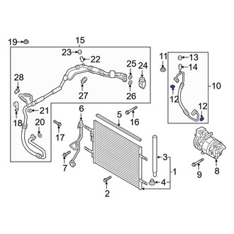 Kia OE - A/C Refrigerant Line O-Ring