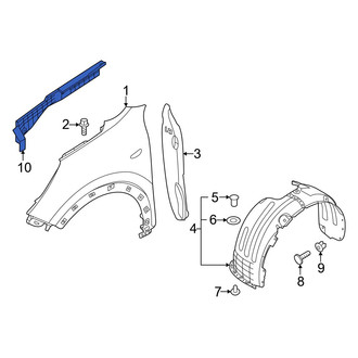 Kia OE - Front Left Fender Filler Panel