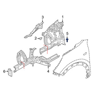 Kia OE - Frame Side Member Bolt