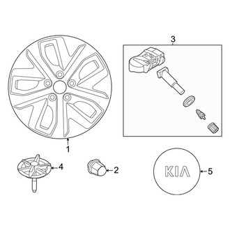 Kia OE - Wheels (EX / EX Premium)