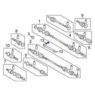 Kia OE - CV Intermediate Shaft Bolt