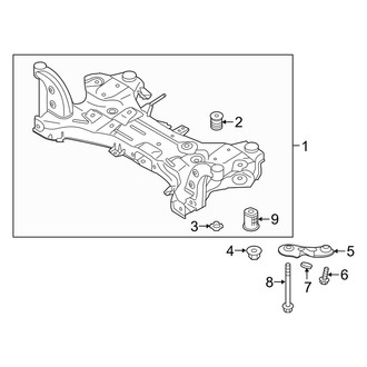 Kia OE - Front Suspension - Suspension Mounting (EX / FE / LX / Touring / Touring Launch Edition)