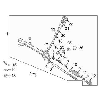 Kia OE - Steering Gear & Linkage (EX / EX Premium)