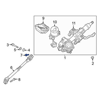 Kia OE - Upper Steering Shaft Bolt