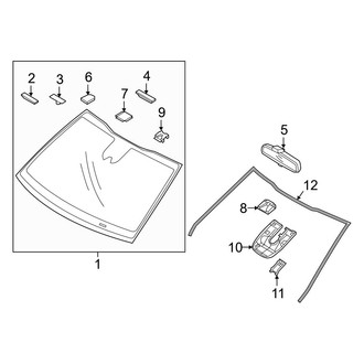 Kia OE - Windshield - Glass