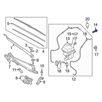 Kia OE - Lower Headlight Mounting Bolt