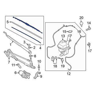 Kia OE - Rear Wiper Blade