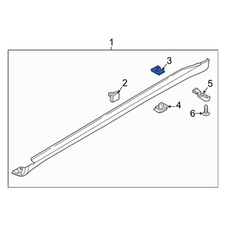 Kia OE - Rocker Panel Molding Clip