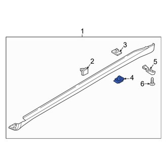 Kia OE - Rocker Panel Molding Clip