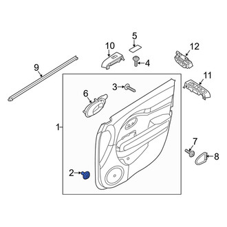 Kia OE - Door Interior Trim Panel Retainer