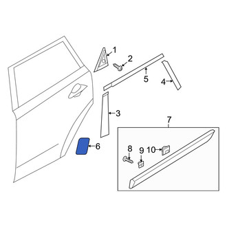 Kia OE - Rear Left Stone Guard