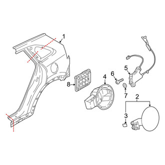 Kia OE - Quarter Panel & Components