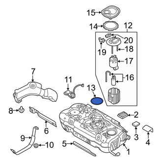 Kia OE - Fuel Pump Tank Seal