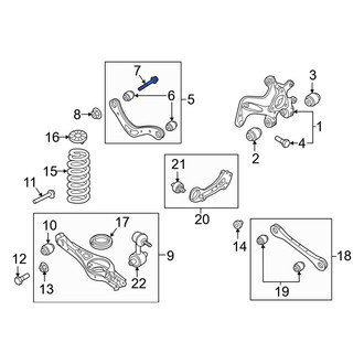 Kia OE - Upper Suspension Control Arm Bolt