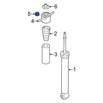 Kia OE - Upper Suspension Shock Absorber Nut