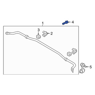 Kia OE - Suspension Stabilizer Bar Bracket Bolt