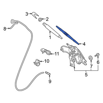 Kia OE - Rear Wiper Blade
