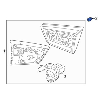 Kia OE - Tail Light Nut