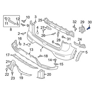 Kia OE - Outer Headlight Mounting Bolt