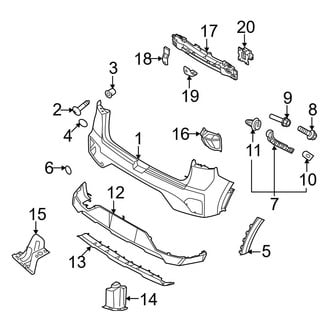 Kia OE - Rear Bumper - Bumper & Components