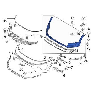 Kia OE - Rear Lower Bumper Cover