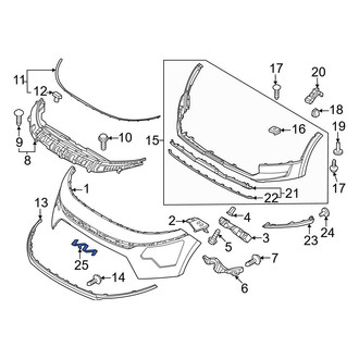 Kia OE - Front Bumper Cover Emblem