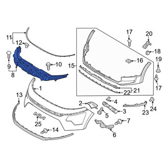 Kia OE - Front Bumper Cover Reinforcement