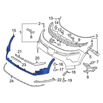 Kia OE - Rear Lower Bumper Cover