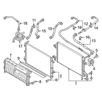 Kia OE - Cooling - Radiator & Components (Radiator & Mounting), (Wave / Wind)